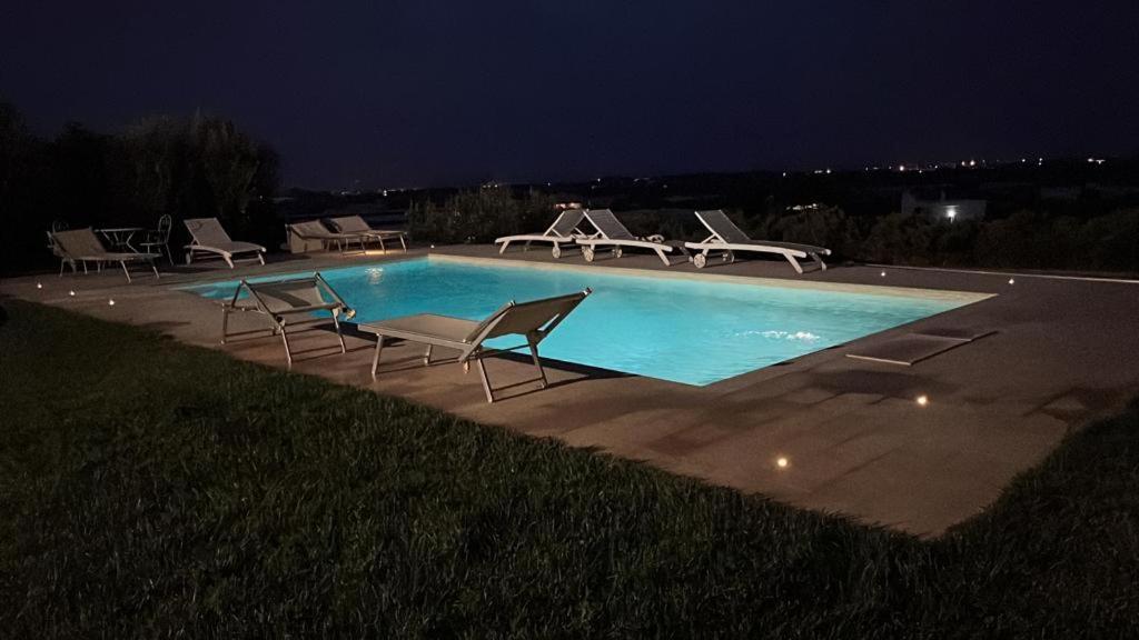 Villa Dyria Exclusive Swimming Pool Монополи Экстерьер фото